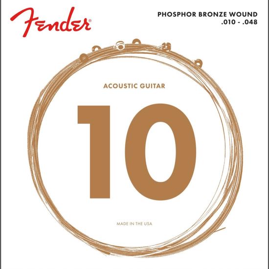 Corzi chitara acustica 10-48 Fender 60XL phosphor bronze , extralight