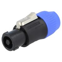 Mufa speakon Neutrik NL4FC , 4 contacte