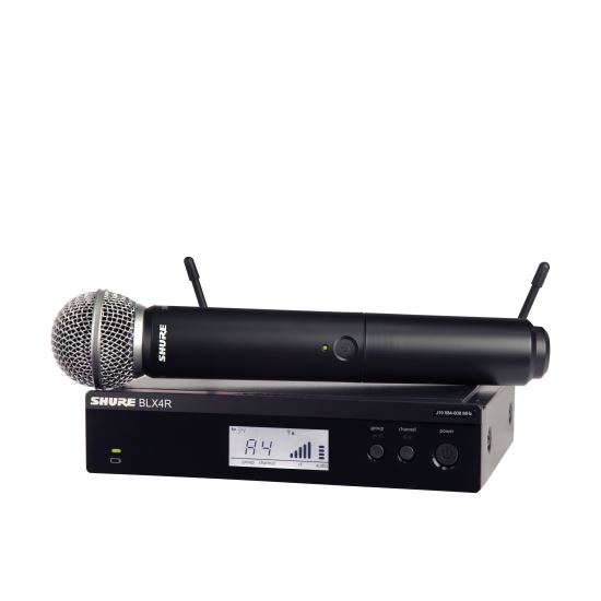 Sistem fara fir cu microfon de mana Shure BLX24RE/SM58 , SM 58