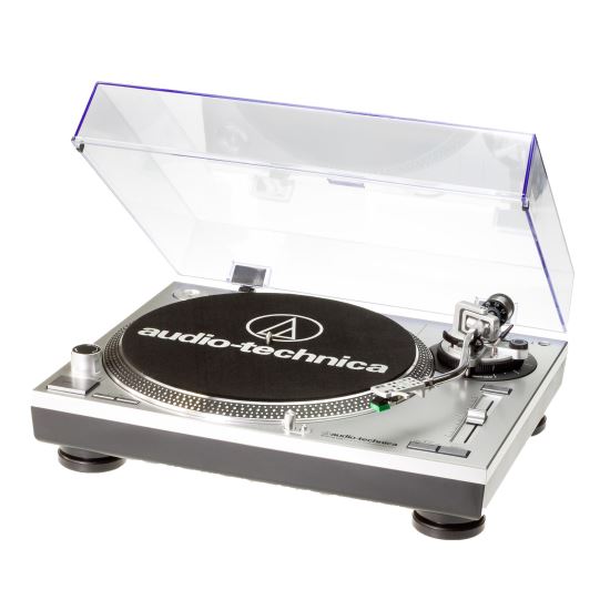 Pickup Audio-Technica AT-LP120-USBHC Silver , argintiu, USB