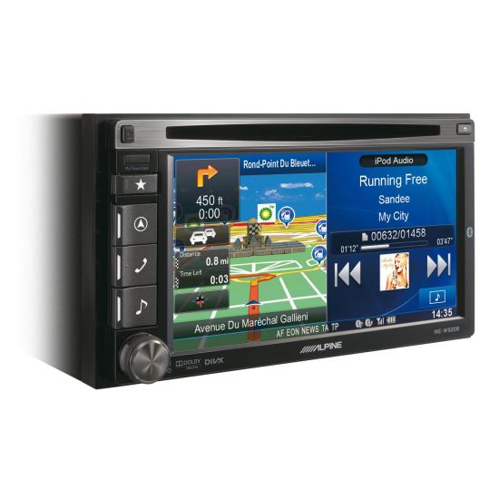 DVD Player auto cu navigatie Alpine INE-W920 , 2DIN, Bluetooth, USB