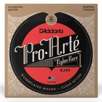 Corzi chitara clasica 28-43 D'Addario EJ45 silver plated , normal tension