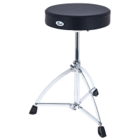 Scaun tobe Pearl D-730S , negru, rotund, piele sintetica