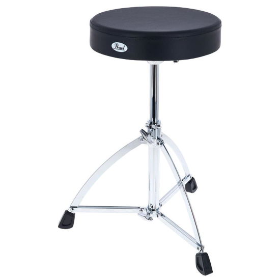 Scaun tobe Pearl D-730S , negru, rotund, piele sintetica