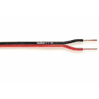Cablu paralel plat Tasker C102 , rosu/negru, 2x1.00, OFC, divizibil