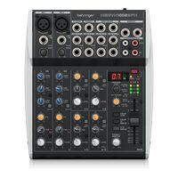 Mixer analogic Behringer Xenyx 1002SFX , 10 canale, cu procesor, interfata audio