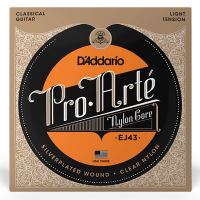 Corzi chitara clasica 27.5-42 D'Addario EJ43 silver plated , light tension