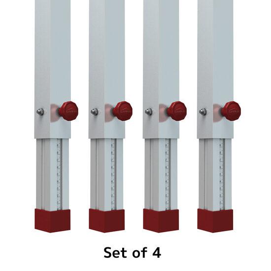 Set 4 picioare reglabile Duratruss DURAStage Vario Leg Set 60-100cm , 60x60 mm