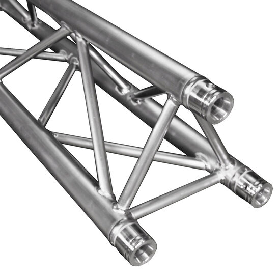 Grinda, trasa Duratruss DT 33/2-250 , profil triunghiular, 2.5 m, D 50 mm, aluminiu