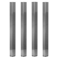 Set 4 picioare fixe Duratruss DS-PROStage LEG SET Square 40 , 40x40 mm