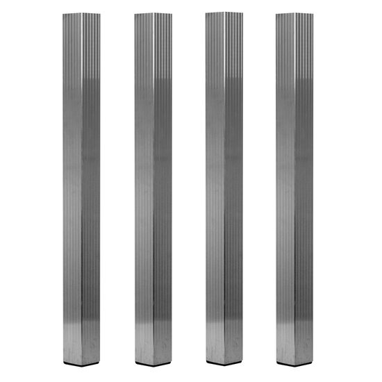 Set 4 picioare fixe Duratruss DS-PROStage LEG SET Square 40 , 40x40 mm