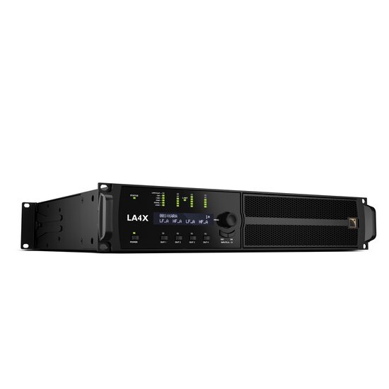 Amplificator 4 canale L'Acoustics LA4X, controller, 4x1000W / 8 Ohm, PFC, Ethernet, AES/EBU