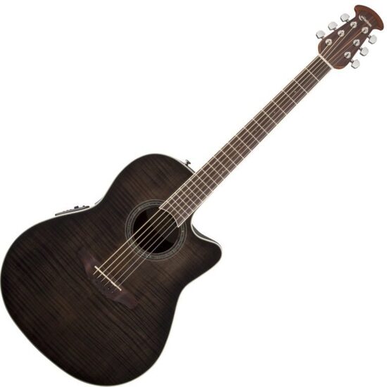 Chitara electro-acustica Ovation CS24P-TBBY-G Celebrity Standard Plus Mid Cutaway Transparent Blackburst Flame