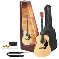Pachet chitara acustica VGS D-1 Acoustic Player Pack Set natural
