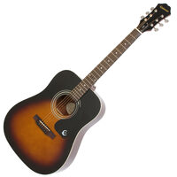Chitara acustica Epiphone Songmaker DR-100, Square Shoulder VS Vintage Sunburst
