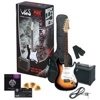 Pachet chitara electrica VGS RC-100 Guitar Pack sunburst