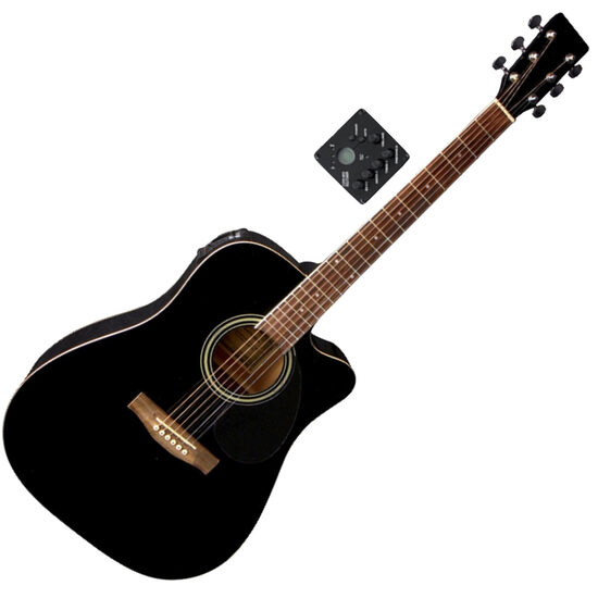 Chitara electro-acustica VGS D-10 CE BK neagra
