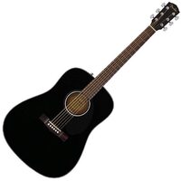 Chitara acustica Fender CD-60S BK neagra