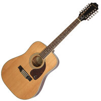 Chitara acustica Epiphone DR 212 NA 12 corzi natur