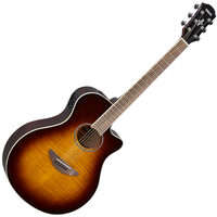 Chitara electro-acustica Yamaha APX600 FM TBS tobacco brown sunburst