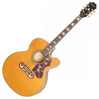 Chitara electro-acustica Epiphone EJ 200 SCE VN vintage natural
