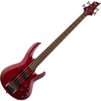 Chitara bass ESP Ltd B-204 FM STR see through red