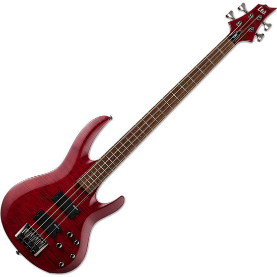 Chitara bass ESP Ltd B-204 FM STR see through red