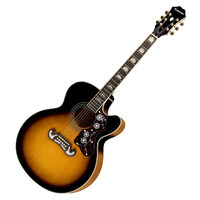 Chitara electro-acustica Epiphone EJ 200 SCE VS vintage sunburst