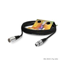 Cablu audio microfon XLR 6M Sommer SGHN-0600-SW