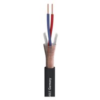 Cablu microfon balansat Sommer Cable 22 Highflex 200-0001, 2x0.22mmp, D6.40mm, negru