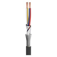 Cablu microfon balansat Sommer Cable SC-Square 4-Core MKII 200-0301NE, 4x0.20mm, D6.5mm, negru