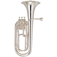 Corn bariton Sib Yamaha YBH-301S 02 , argintat