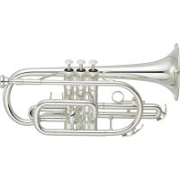 Cornet Sib Yamaha YCR-2330SIII , 2 piese, argintat