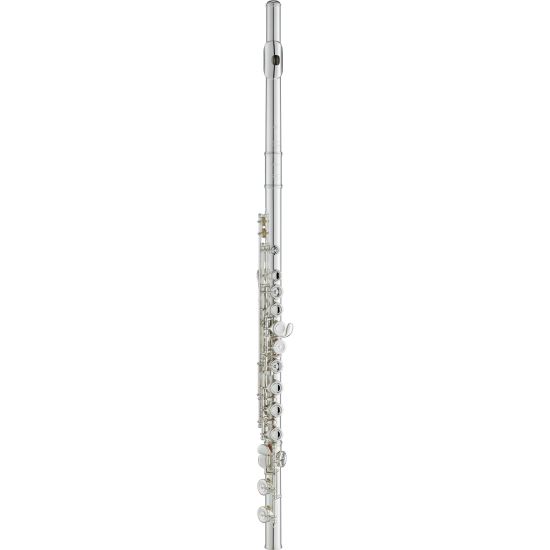 Flaut Do Yamaha YFL-517 , cap si placa buza din argint, chei acoperite