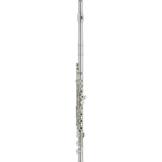 Flaut Do Yamaha YFL-577 , cap si placa buza din argint, chei deschise