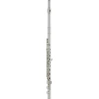 Flaut Do Yamaha YFL-587 , cap si placa buza din argint, chei deschise