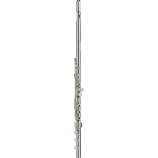 Flaut transversal Do Yamaha YFL-577H , cap si placa buza din argint, chei deschise