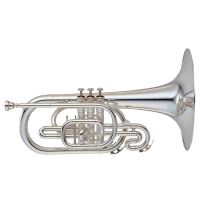 Melofon Fa Yamaha YMP-204MS , fanfara, argintat
