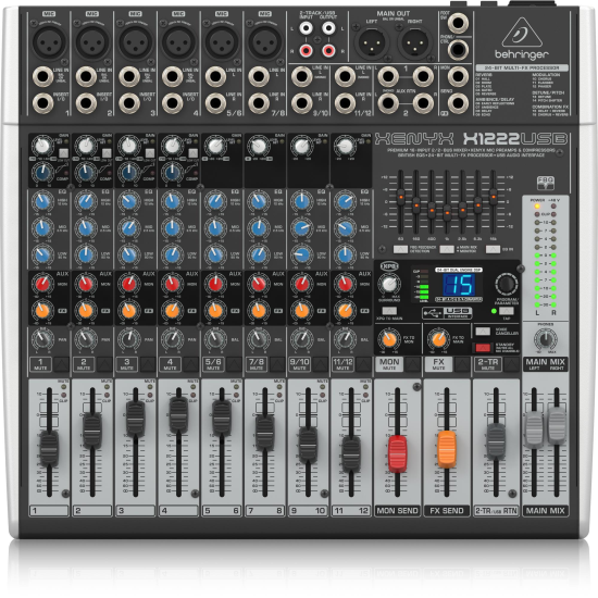 Mixer analogic Behringer Xenyx X1222USB