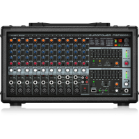 Mixer analogic cu amplificare Behringer PMP2000D , 14 canale, 2000W