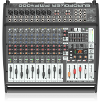 Mixer analogic cu amplificare Behringer PMP4000 , 16 canale, 1600W