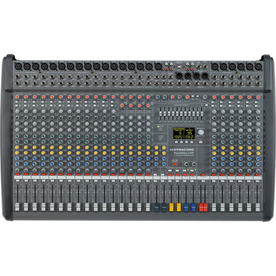 Mixer analogic cu amplificare Dynacord PowerMate 2200-3 , 26 canale