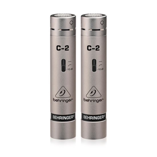 Set 2 microfoane de studio Behringer C-2 , condenser