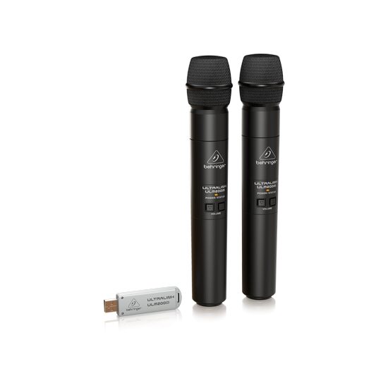 Set microfoane fara fir Behringer ULM202USB , 2.4Ghz, receptor USB dual
