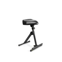 Scaun Gravity FM Seat 1 , negru, tip sa, cu suport pentru picior, reglabil, piele sintetica