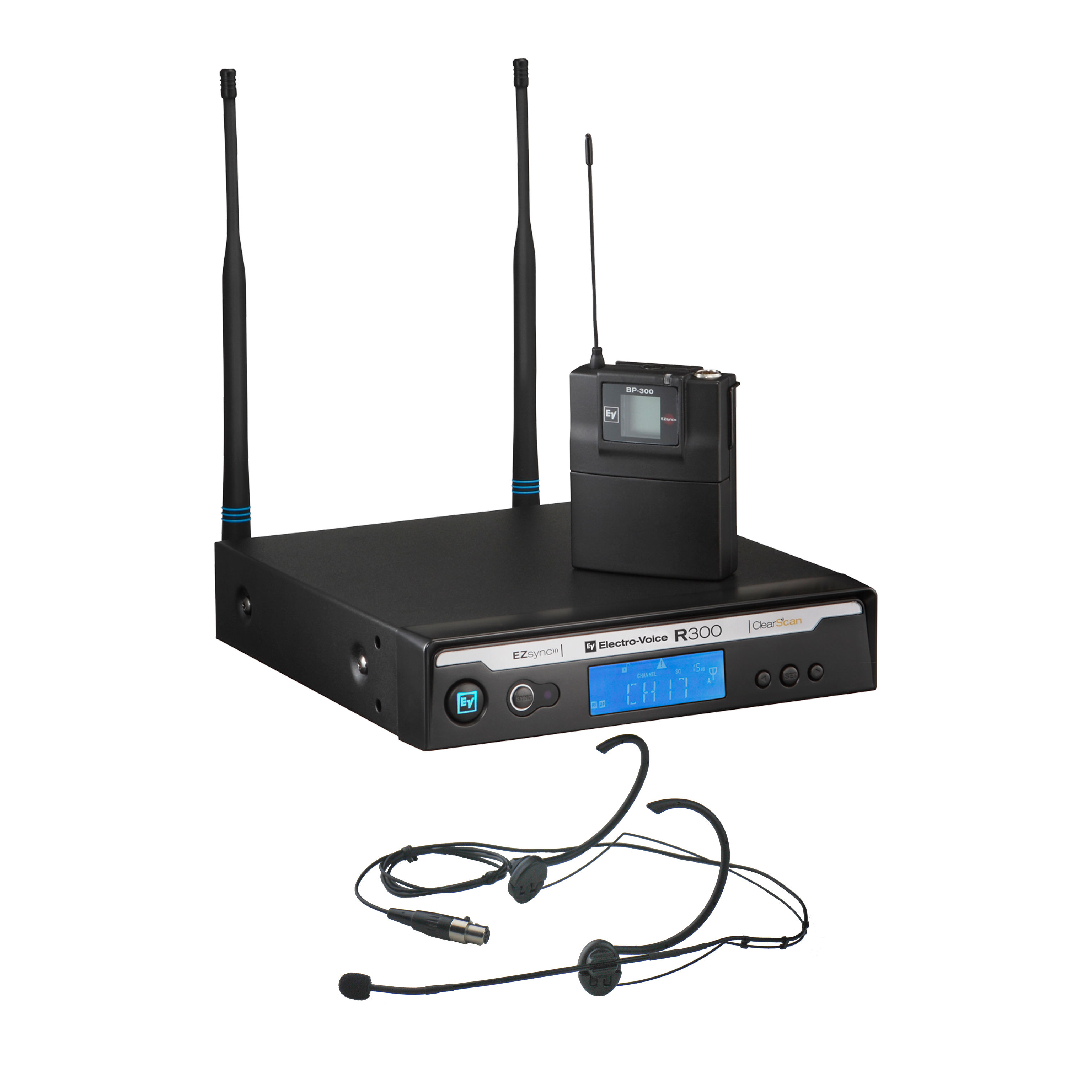 Sistem fara fir cu microfon de cap Electro-Voice R300-E - DOCOM