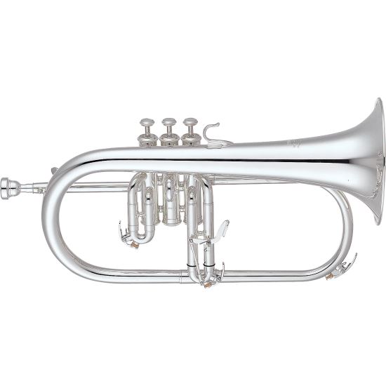 Fligorn Sib Yamaha YFH-631GS , 2 piese, argintat, cu clopot aurit