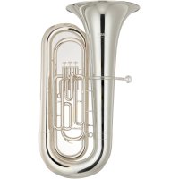 Tuba Sib Yamaha YBB-201S , argintata