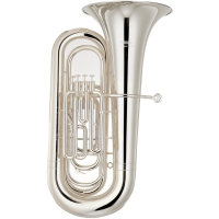 Tuba Sib Yamaha YBB-321S , argintata