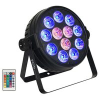 Proiector FOS IQ Par, 12 led-uri RGBW 4 in 1, 12W / led